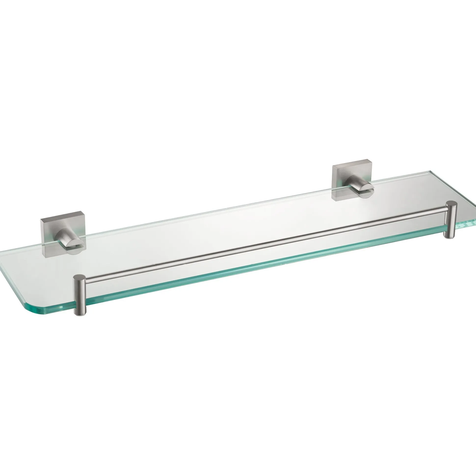 Bathroom Shelf in Brushed Nickel