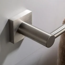 Bathroom Towel Bar in Brushed Nickel