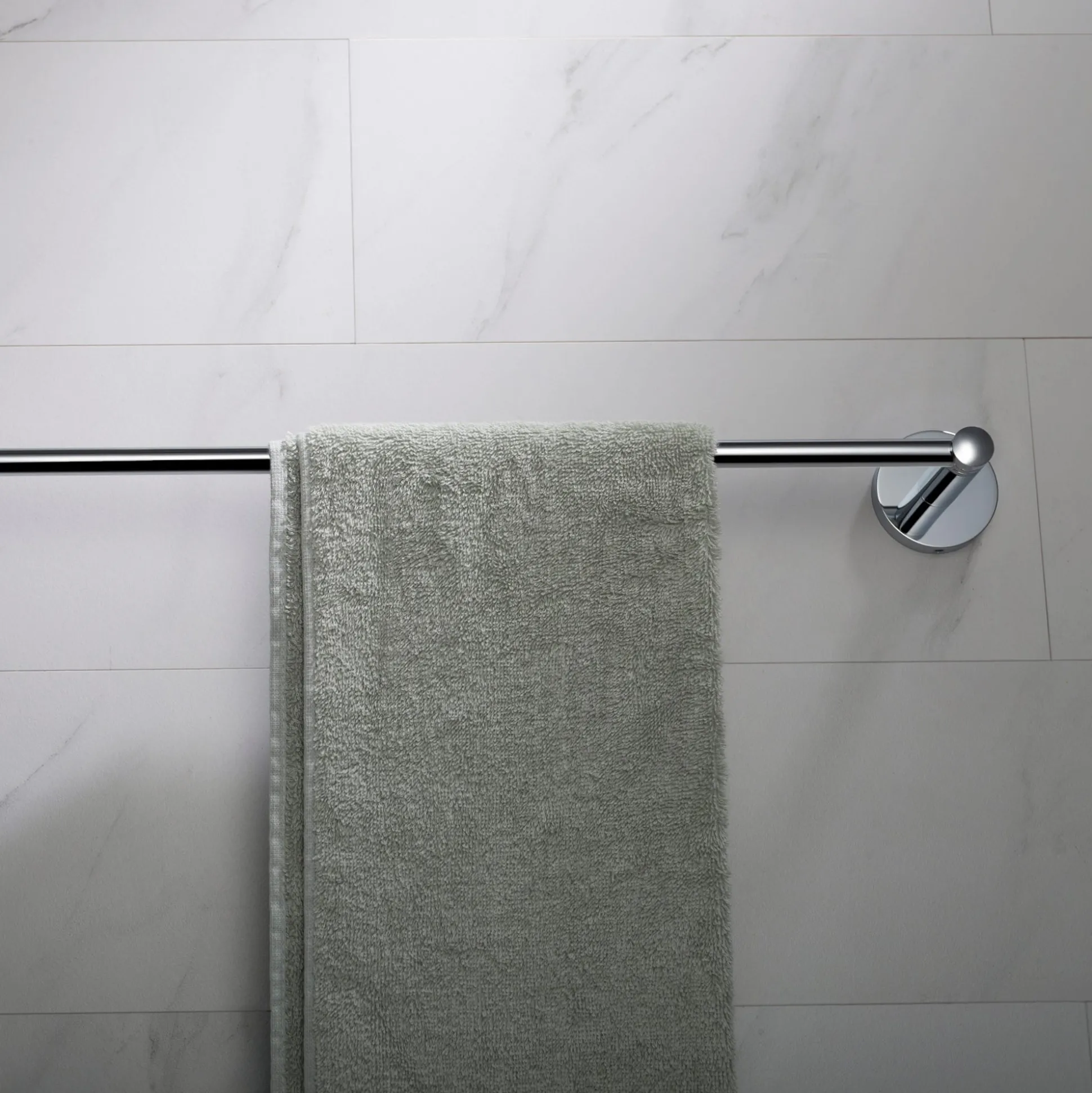 24" Bathroom Towel Bar in Chrome