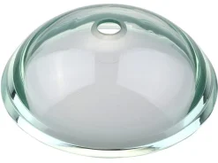 Clear Glass Vessel 17" Bathroom Sink