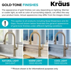 Commercial Style Kitchen Faucet and Water Filter Faucet Combo in Spot Free Antique Champagne Bronze