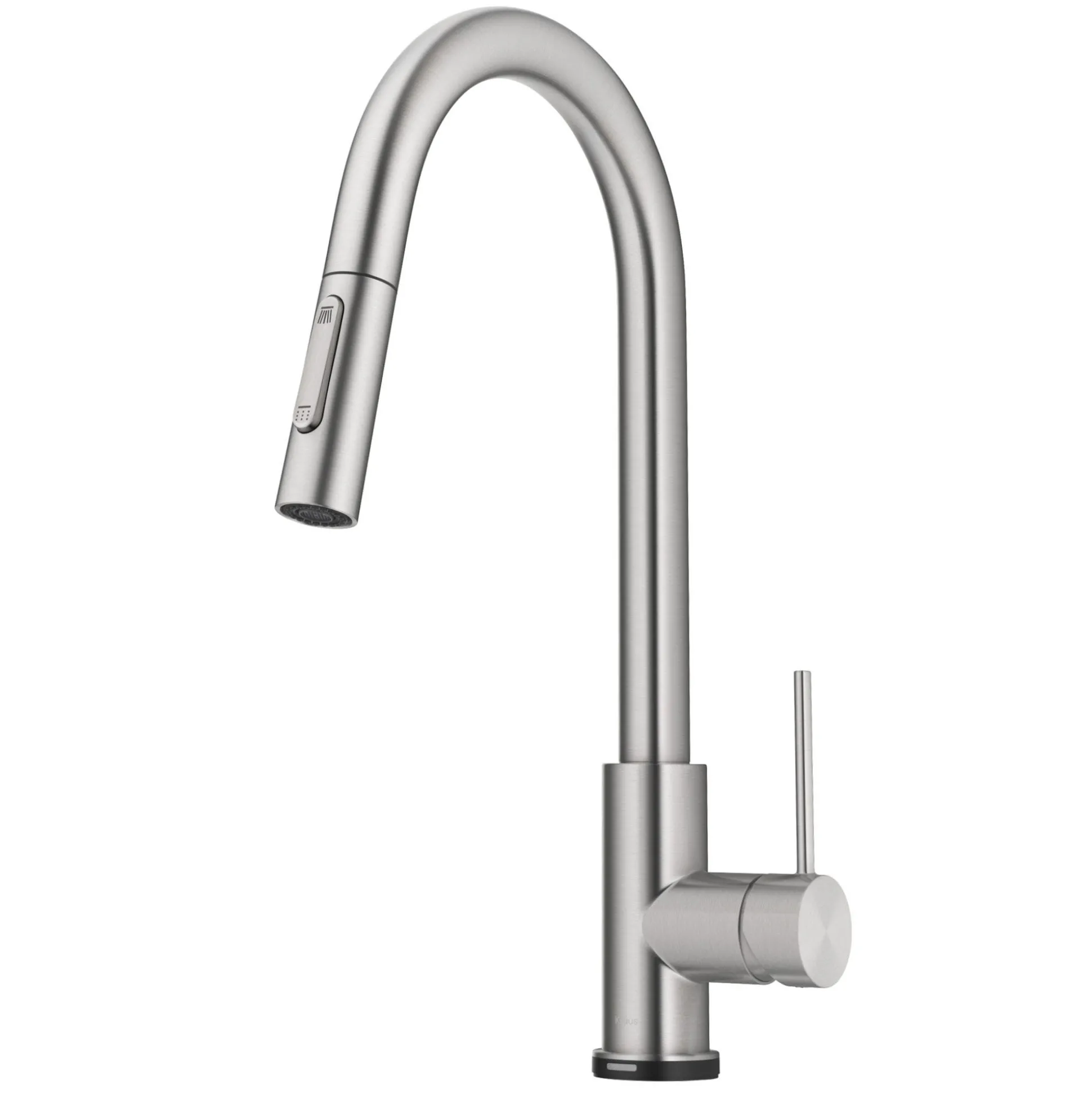 Contemporary Single-HandleTouch KitchenSink Faucet with Pull Down Sprayer in Spot Free Stainless Steel