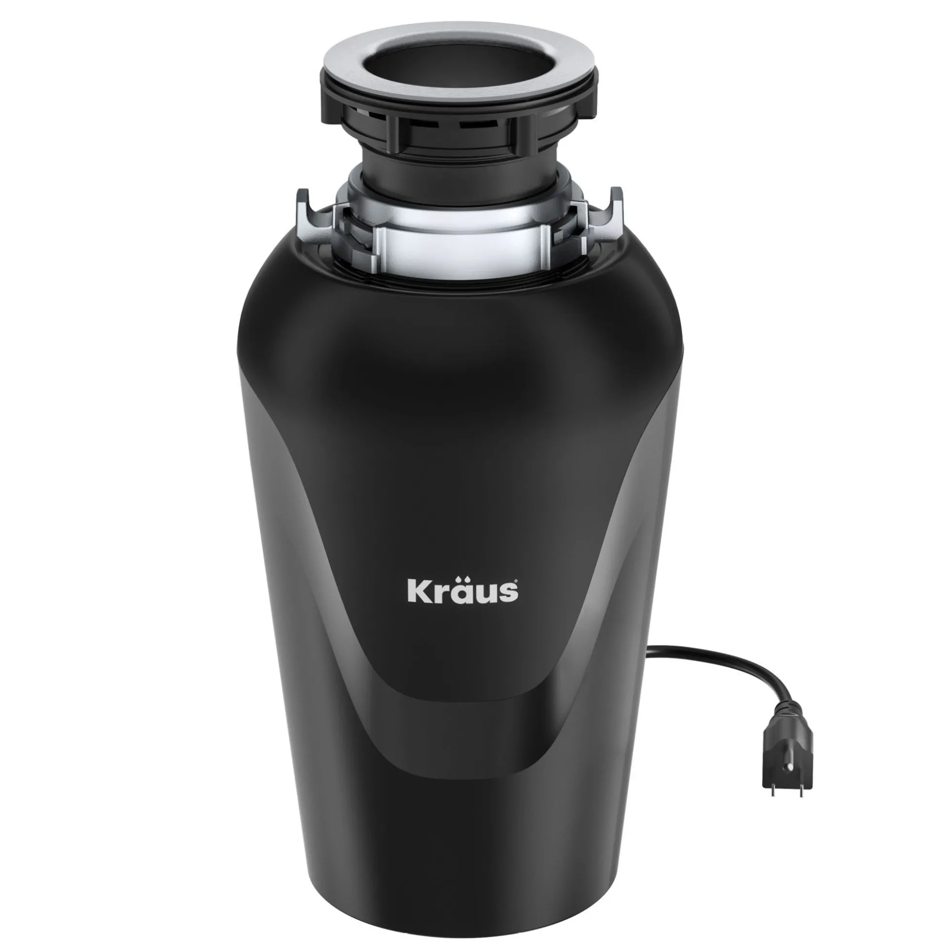 Continuous Feed Garbage Disposal with 3/4 HP Ultra-Quiet Motor for Kitchen Sinks with Power Cord and Flange Included