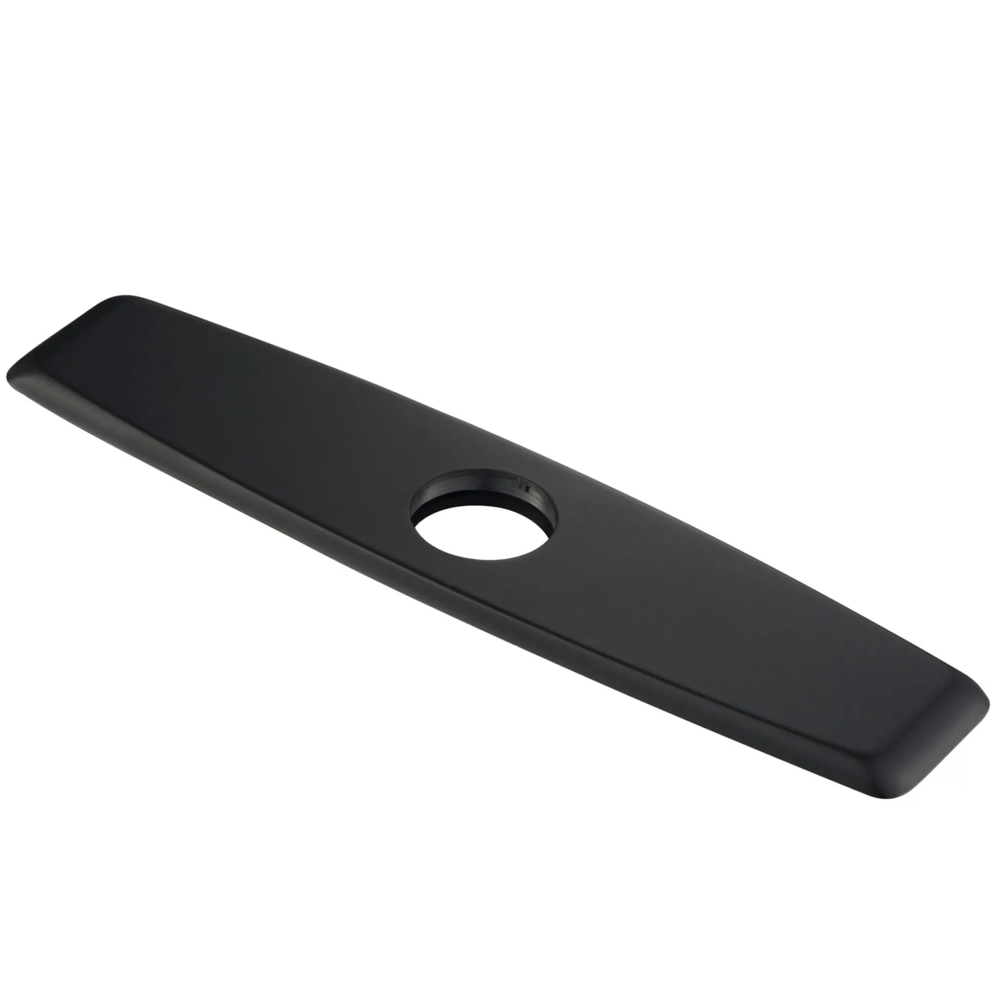 10" Deck Plate for Kitchen Faucet in Matte Black