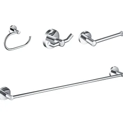 Elie 4-Piece Bath Hardware Set with 24