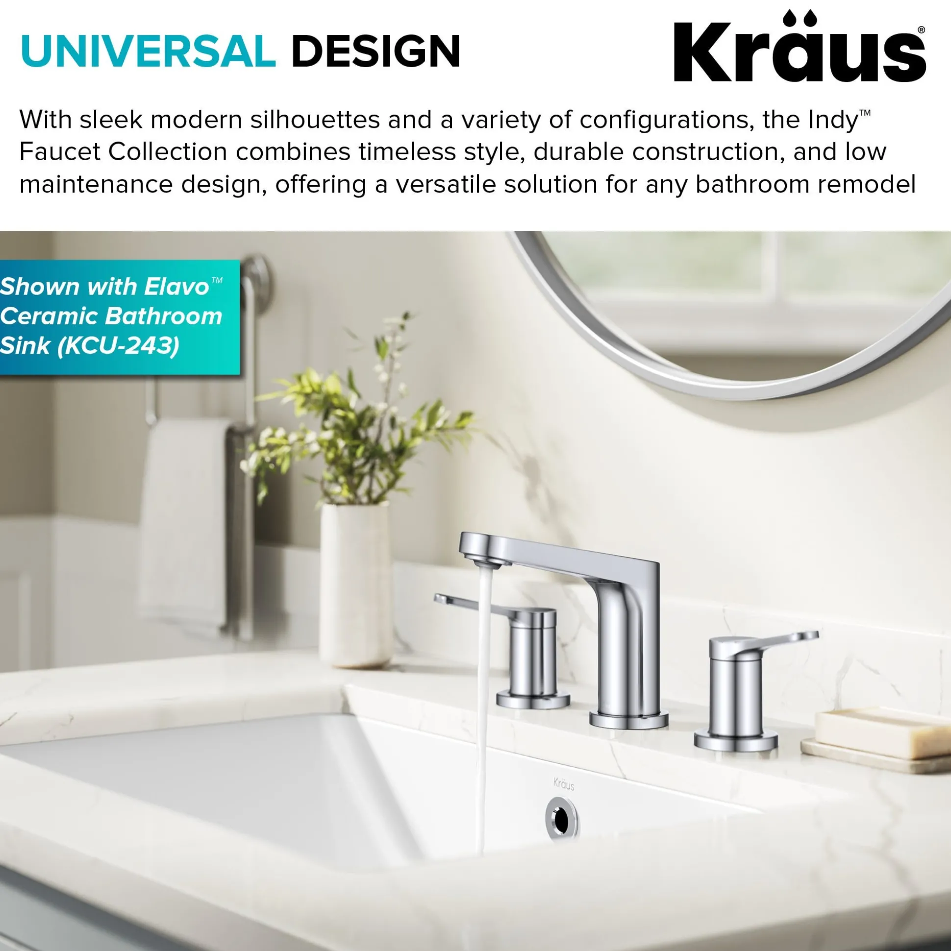 2-Handle 8-inch Widespread Bathroom Faucet in Chrome with Pop Up Drain and Supply Lines