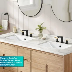 2-Handle 8-inch Widespread Bathroom Faucet in Chrome with Pop Up Drain and Supply Lines