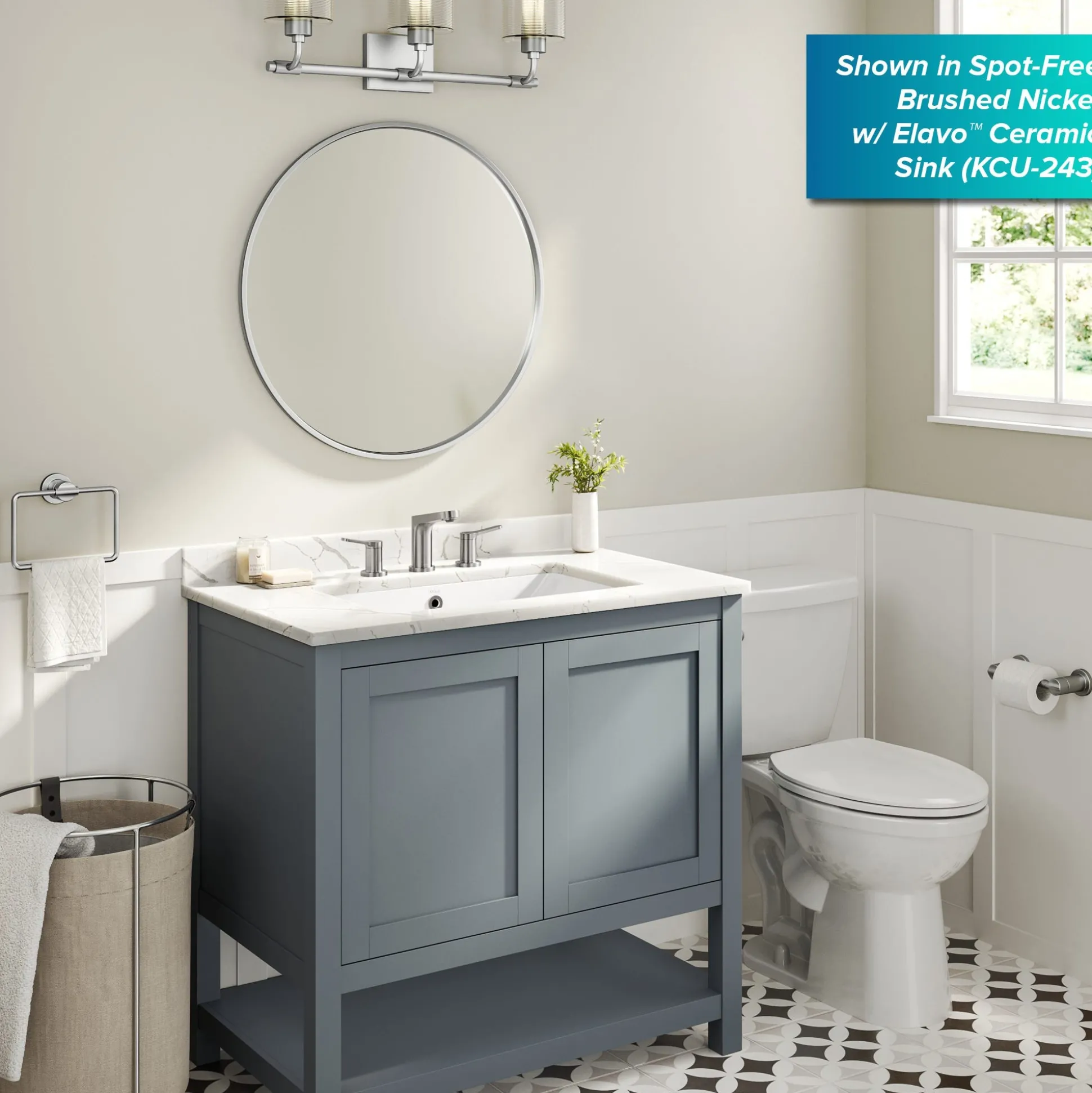 2-Handle 8-inch Widespread Bathroom Faucet in Chrome with Pop Up Drain and Supply Lines