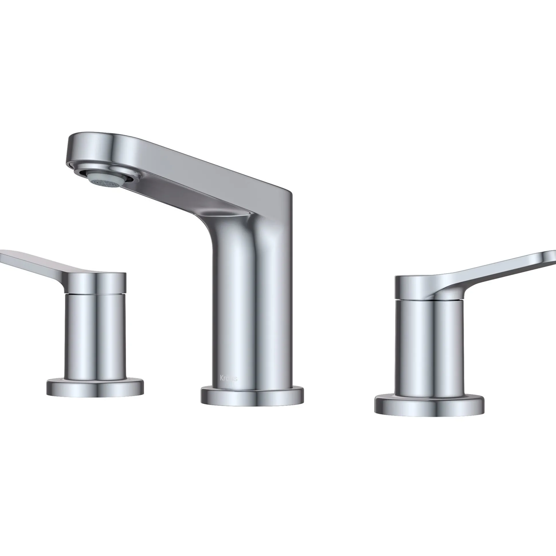2-Handle 8-inch Widespread Bathroom Faucet in Chrome with Pop Up Drain and Supply Lines