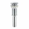Pop-Up Drain for Bathroom Sinkwithout Overflow in Chrome