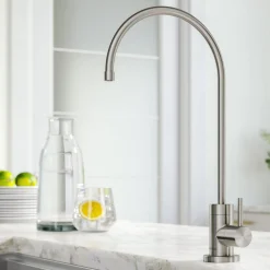 Purita 100% Lead-Free Kitchen Water Filter Faucet in Spot Free Stainless Steel