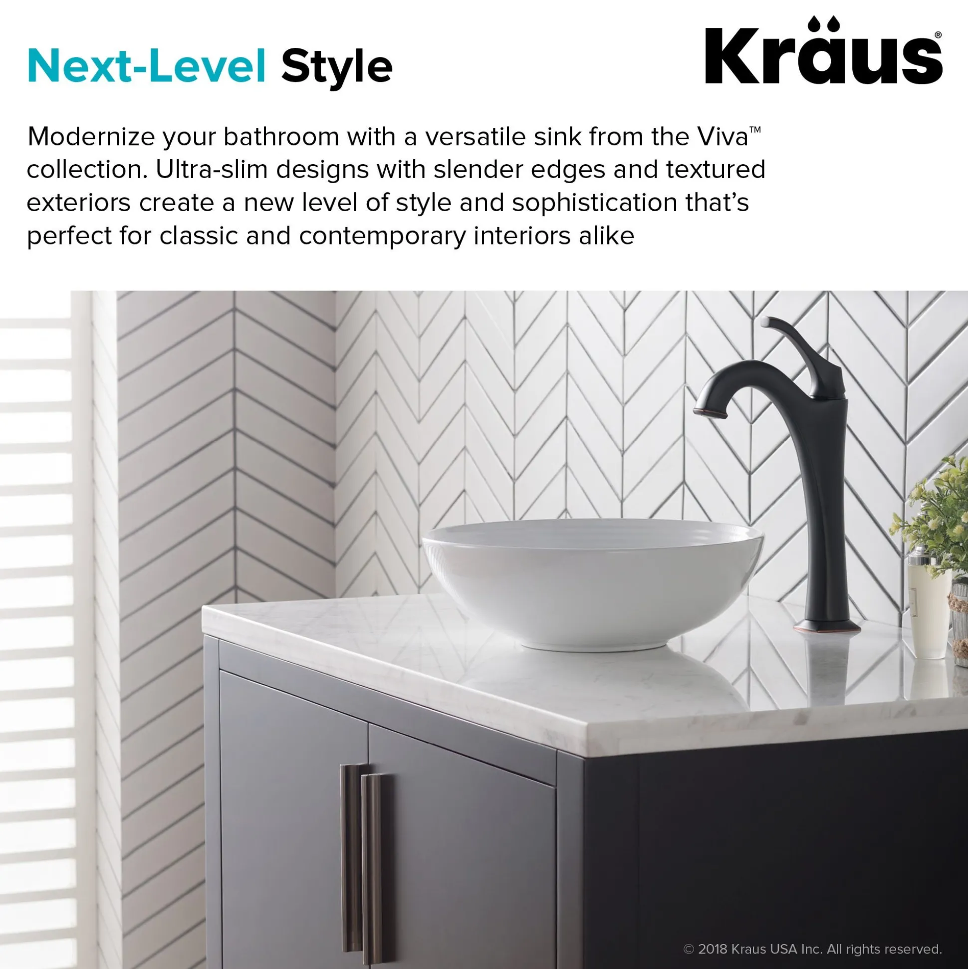 13" Round Vessel Ceramic Bathroom Sink in White