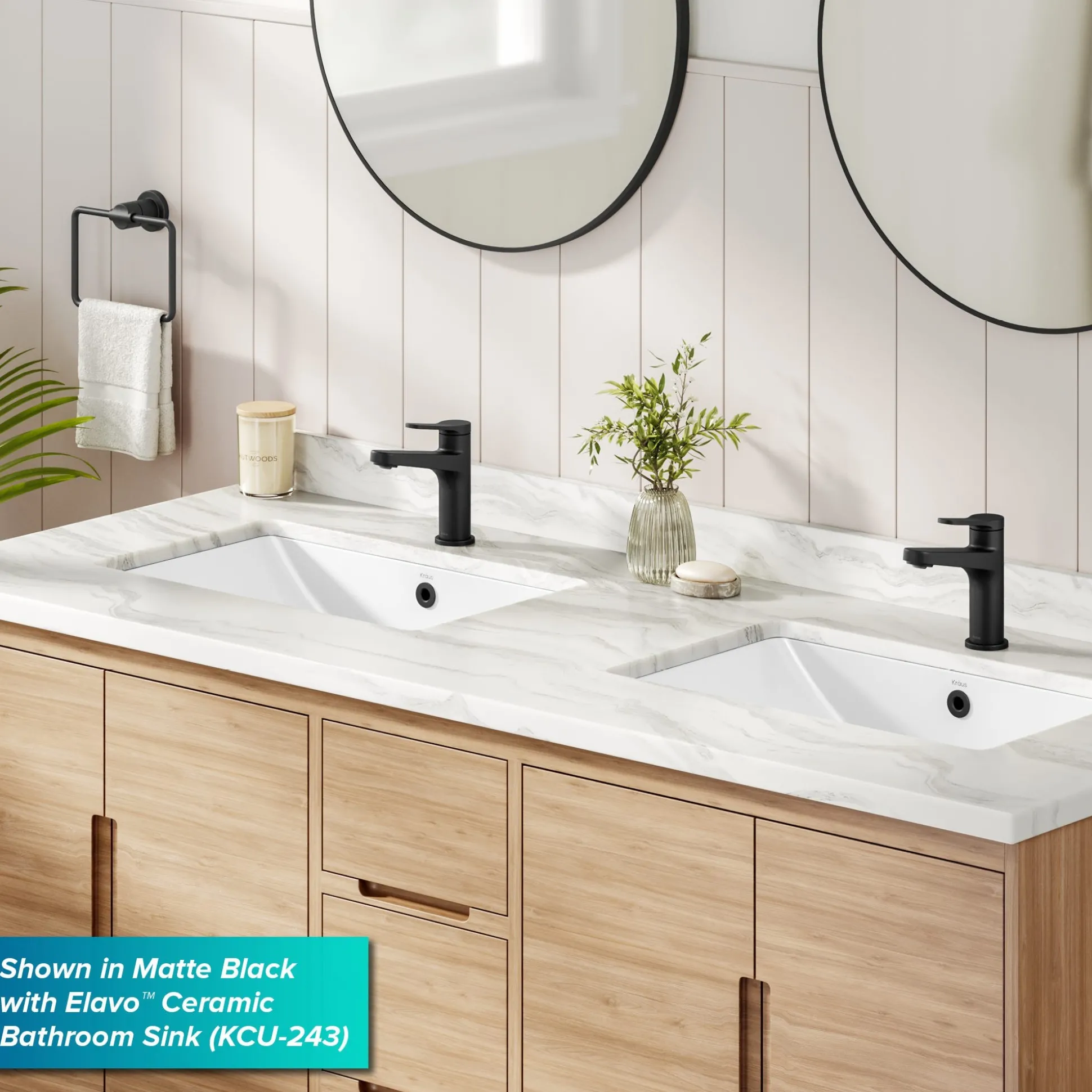 Single Handle Bathroom Faucet in Spot-Free Brushed Brass with Pop Up Drain and Supply Lines
