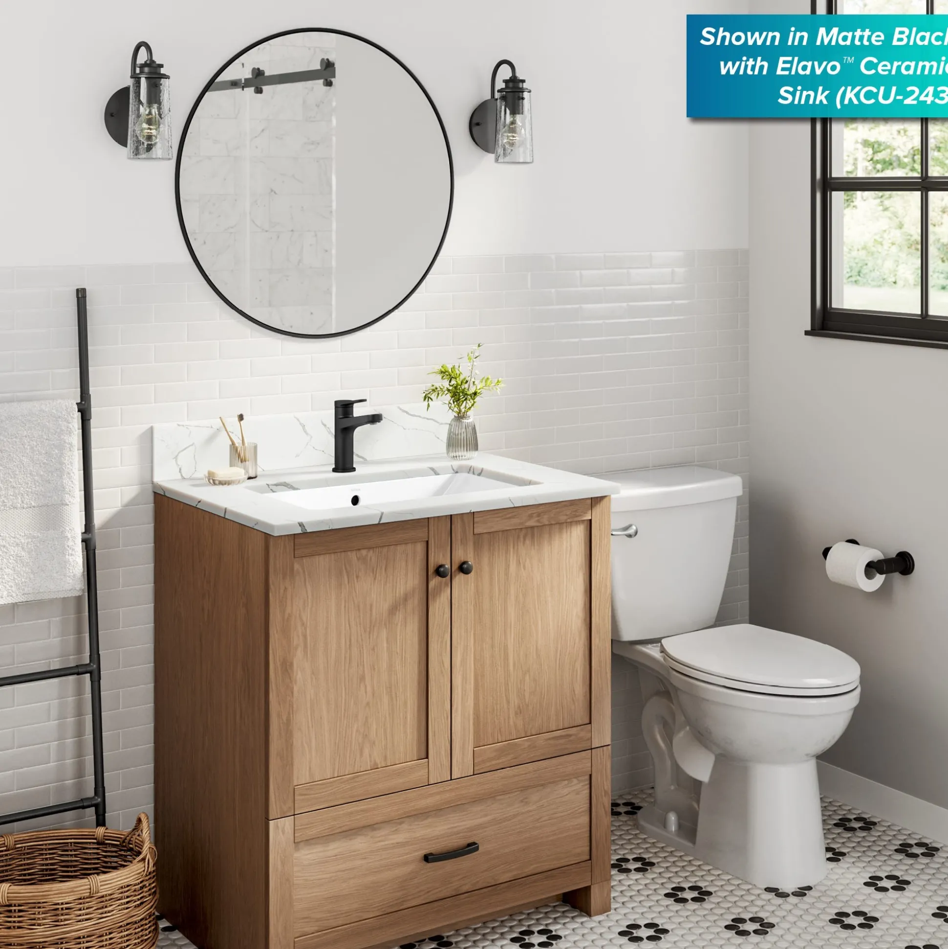 Single Handle Bathroom Faucet in Spot-Free Brushed Brass with Pop Up Drain and Supply Lines