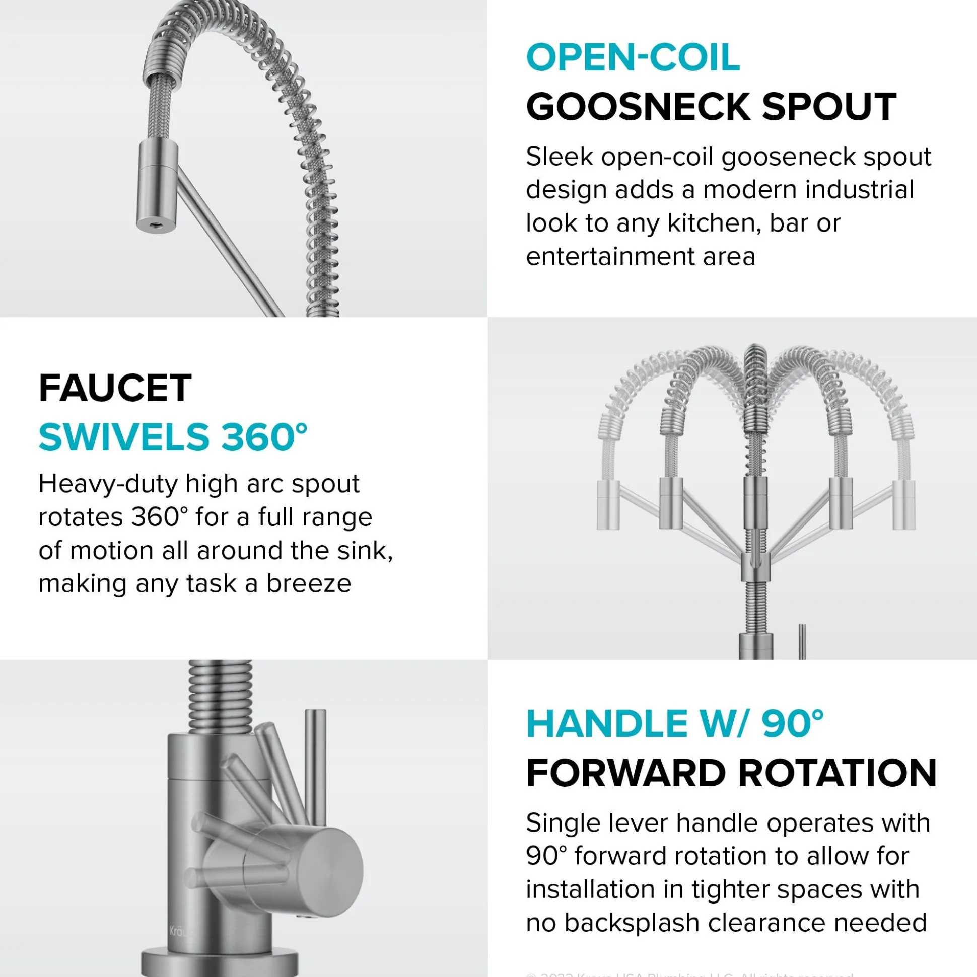 Single Handle Drinking Water Filter Faucet for Reverse Osmosis or Water Filtration System in Spot-Free Antique Champagne Bronze