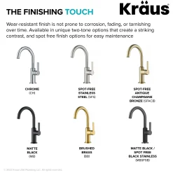Single Handle Kitchen Bar Faucet in Chrome