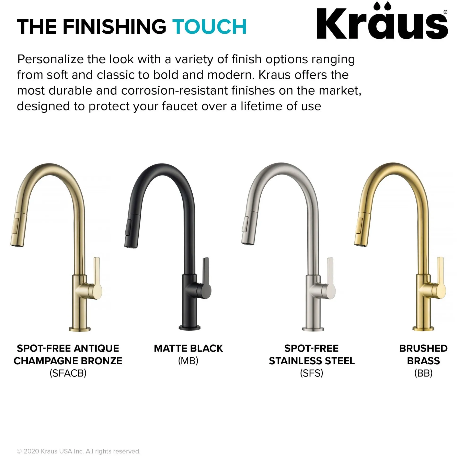 Single Handle Pull Down Kitchen Faucet in Matte Black