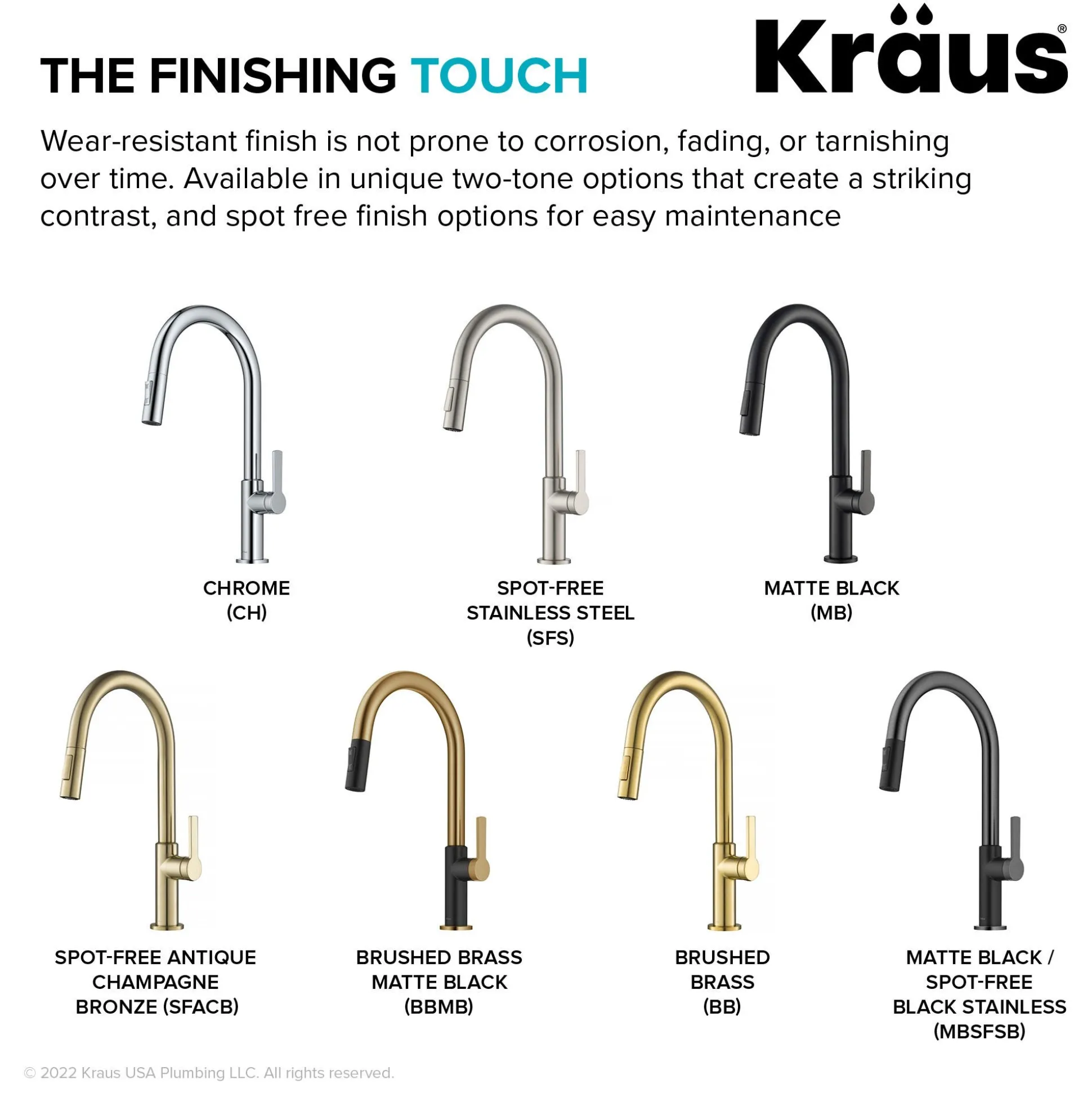 Single Handle Pull Down Kitchen Faucet in Chrome