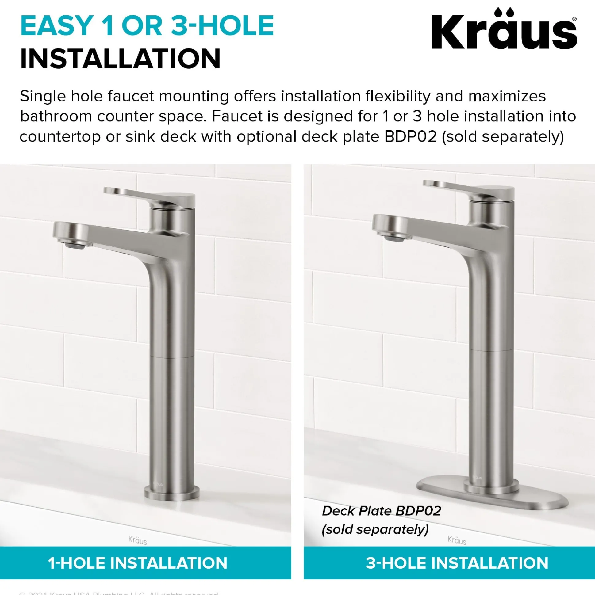 Single Handle Vessel Bathroom Faucet in Matte Black with Pop Up Drain and Supply Lines