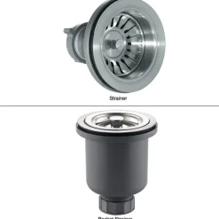 Stainless Steel Basket Strainer and Strainer Set