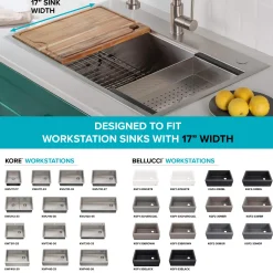 Stainless Steel Colander for Workstation Kitchen Sink