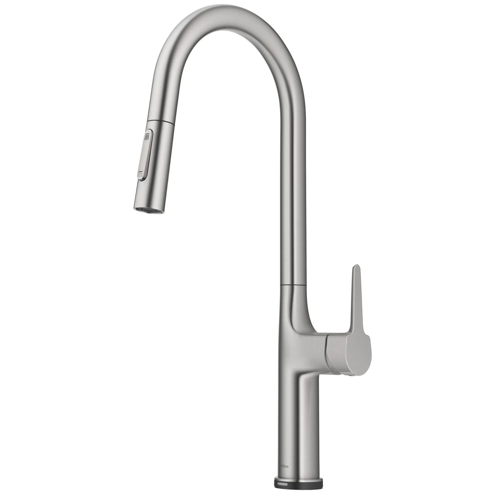 Tall Modern Single-HandleTouch KitchenSink Faucet with Pull Down Sprayer inSpot Free Stainless Steel