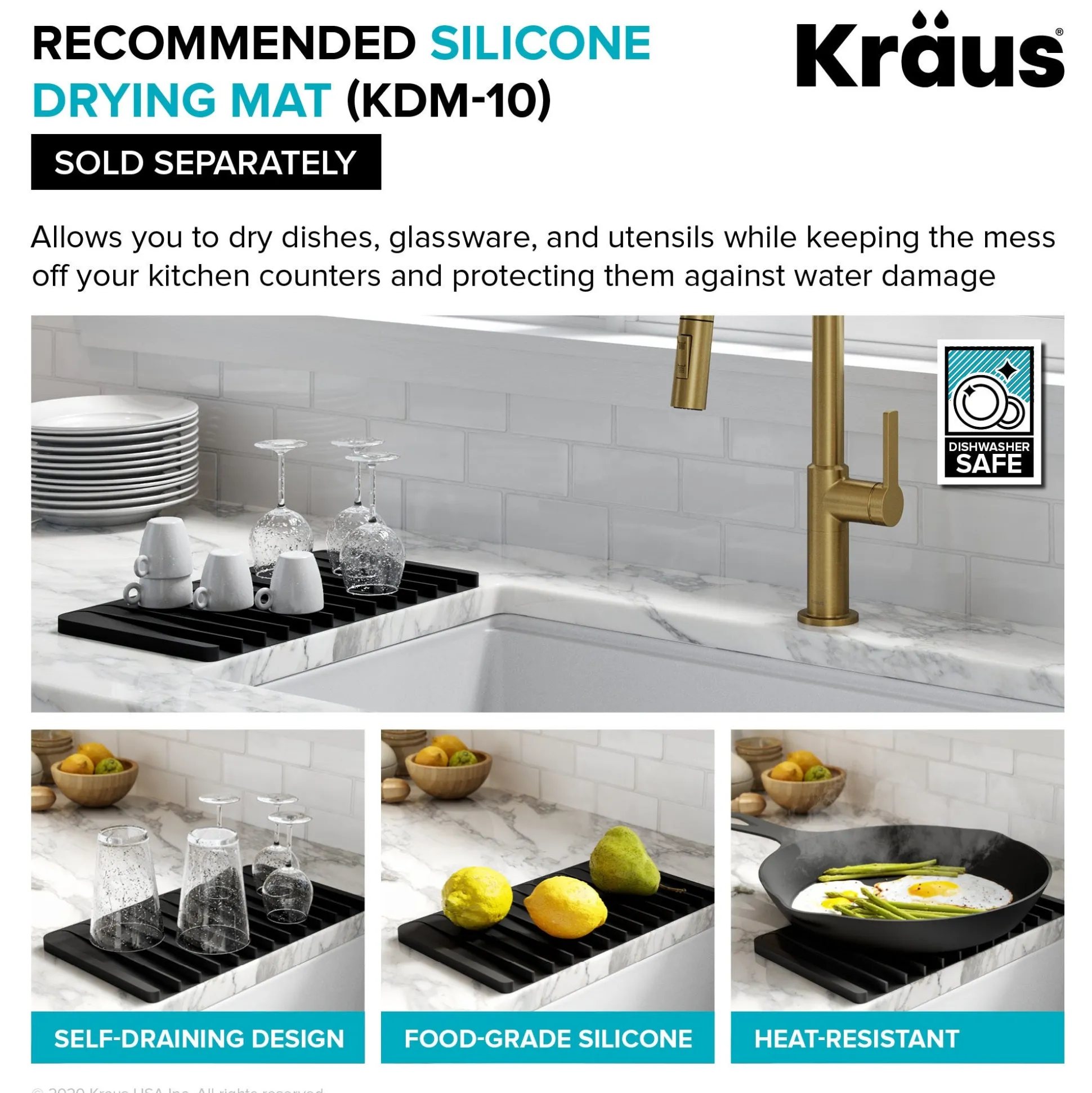 32" Undermount Kitchen Sink w/ Bolden Commercial Pull-Down Faucet and Soap Dispenser in Stainless Steel