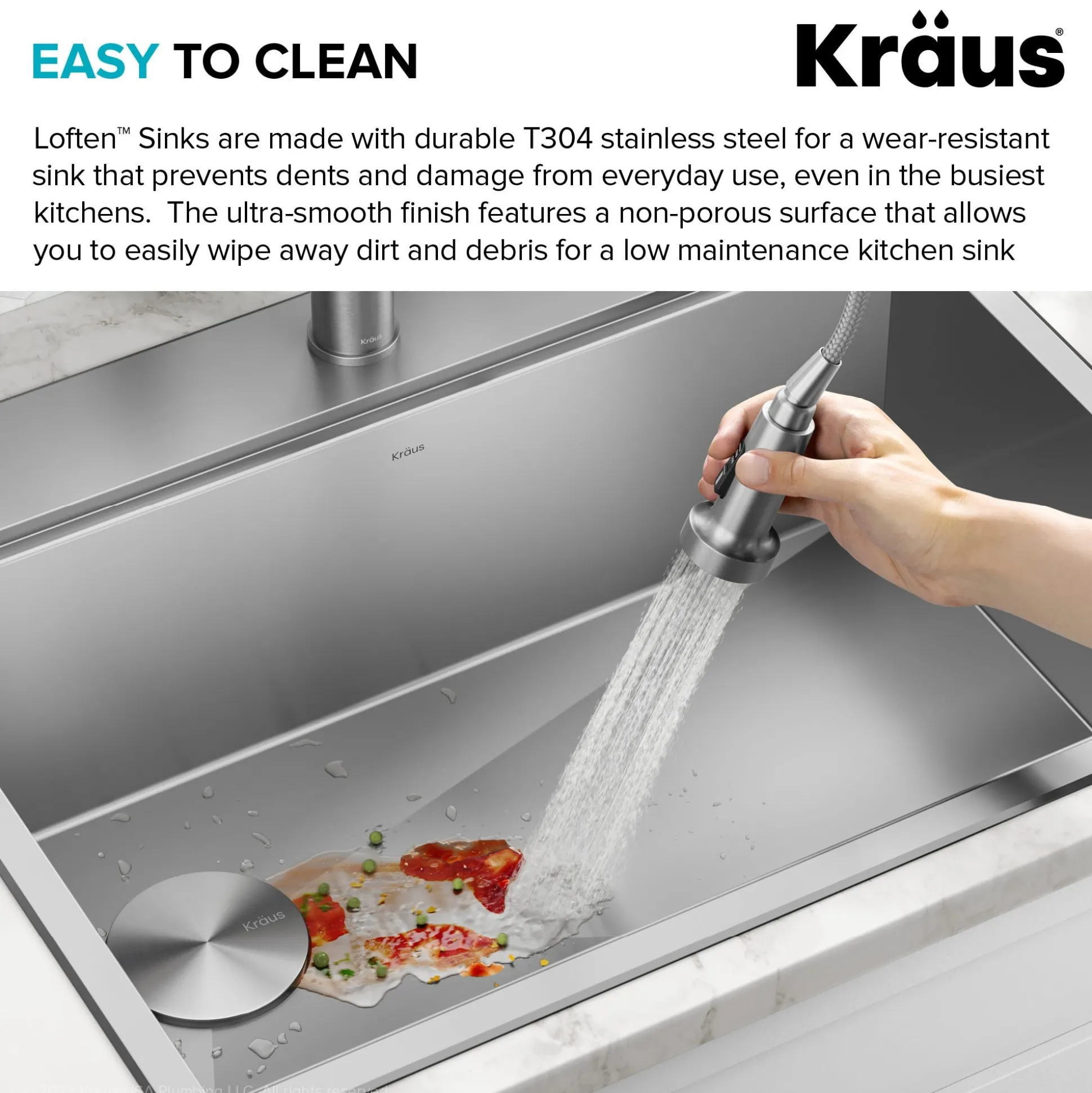 Workstation 28” Drop-In / Undermount 18 Gauge Stainless Steel Single Bowl Kitchen Sink with Accessories